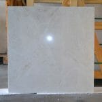Quen White is Cream Color Natural Marble Tile in Large 36x36 squares.