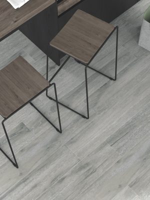Spanish Porcelain tile that looks like wood in grayish colors