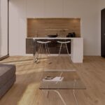 Spanish porcelain tile that looks like teak wood