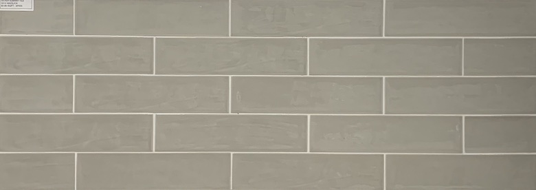 Light Grey Subway Tile Maiolica Silver - Tiles & Stone Warehouse
