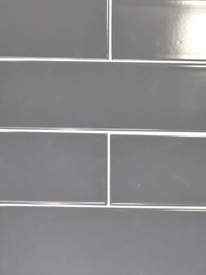 Large Grey Subway tile 4x12