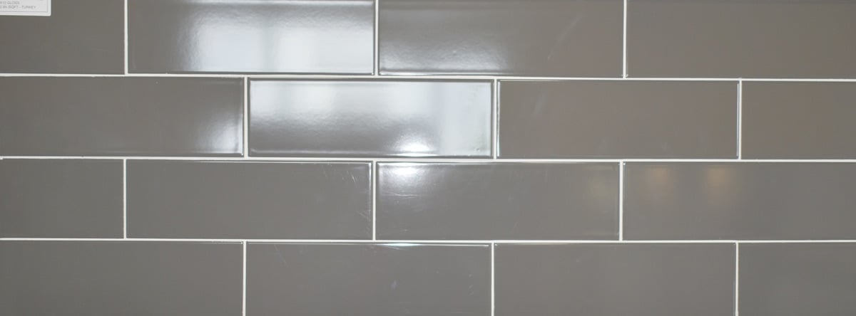 4x12 Grey Subway Tile Whole, Size Of Subway Tile