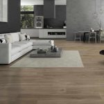Hardy Miel is a porcelain tile that looks like wood from Spain in light earth tones
