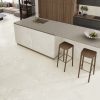 Scarlet Ivory polished tile that looks like Onyx