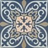 Moroccan Tile Blue Face 6