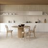 travertine look tile Cascade White