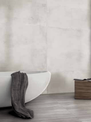 Urban Industrial Wall Tiles for Backsplash Bathroom Kitchen and Living  Room, Easy Peel & Stick, 12x24 (8pcs/Box, 16sqft) (Grey Granite)
