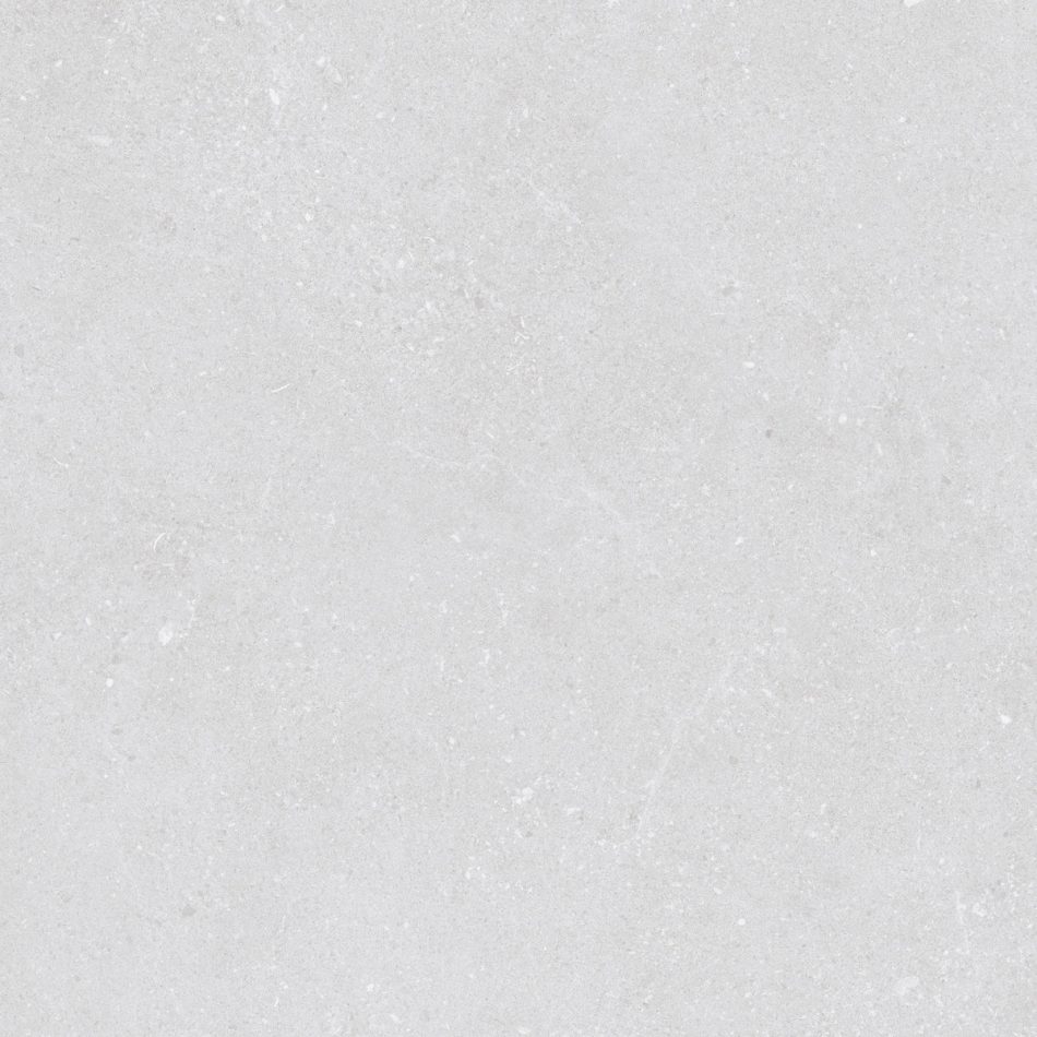 Design details of Dova Off White limestone look large format porcelain tile