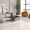 a living room with 48x48 light beige floors