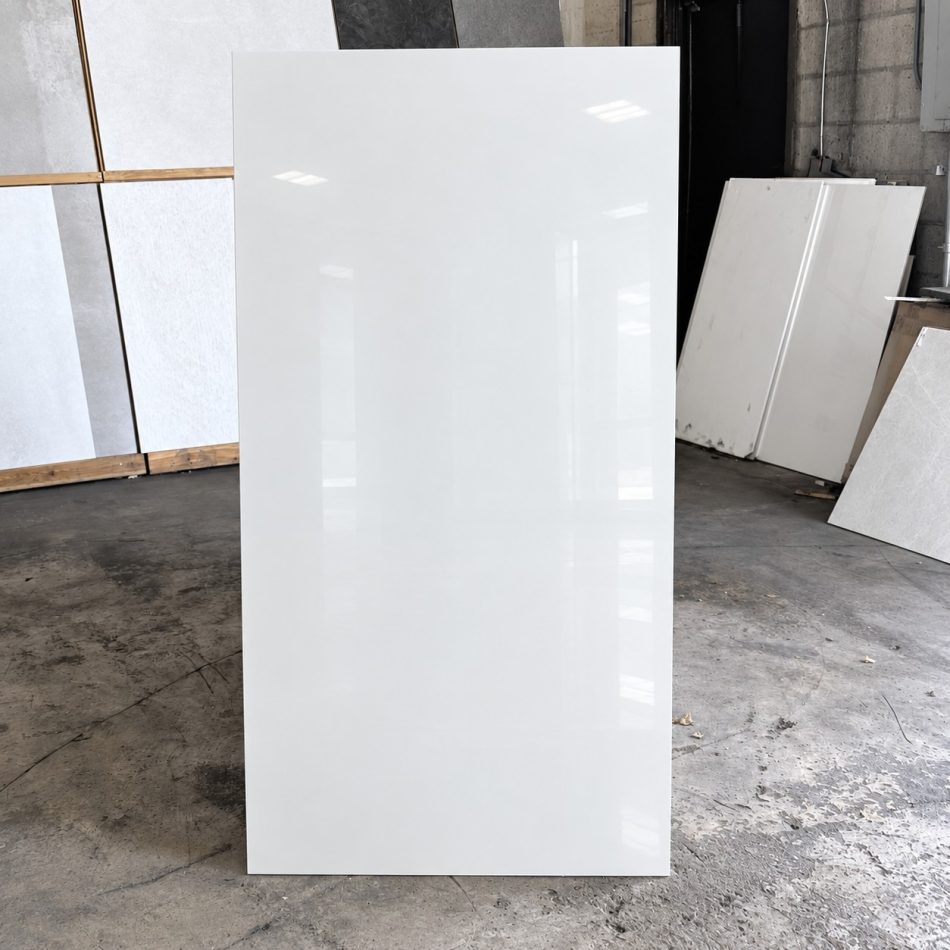 Pittura Snow White Porcelain Tile - Budget Option