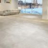 light beige color porcelain tile with cocnrete design Utopia Bone