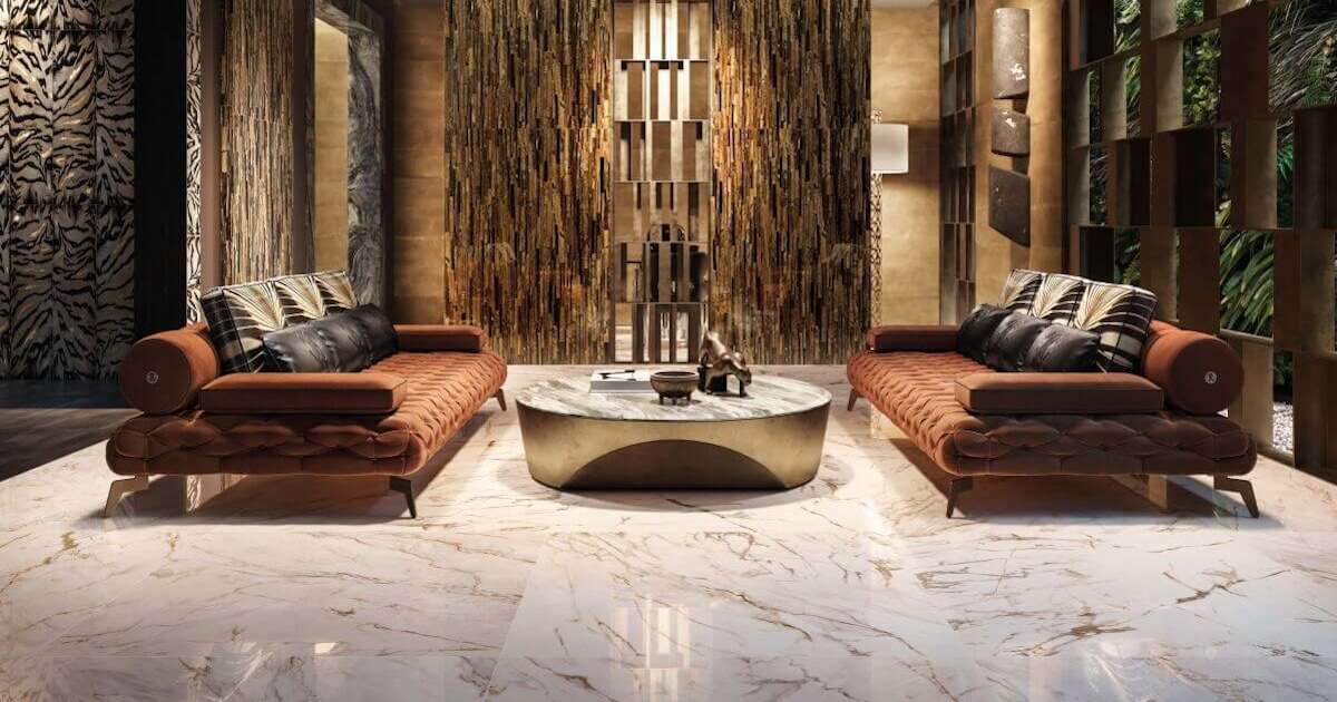 Can a Tile Be Too Big 2 extra large luxurious porcelain tile from Roberto Cavalli home collection