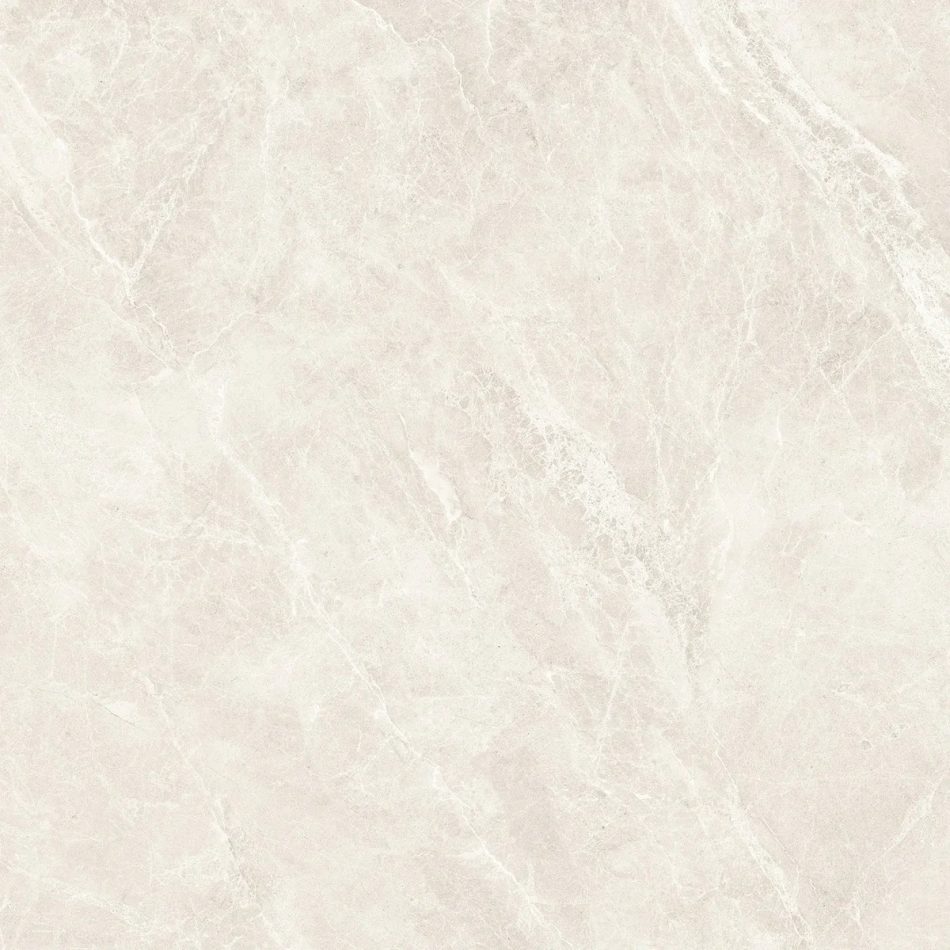 A premium, low-variation marble look featuring a warm ivory base with delicate, feathery micro-veining. Designed to deliver a seamless, airy, and sophisticated aesthetic for modern minimalist or classic interiors