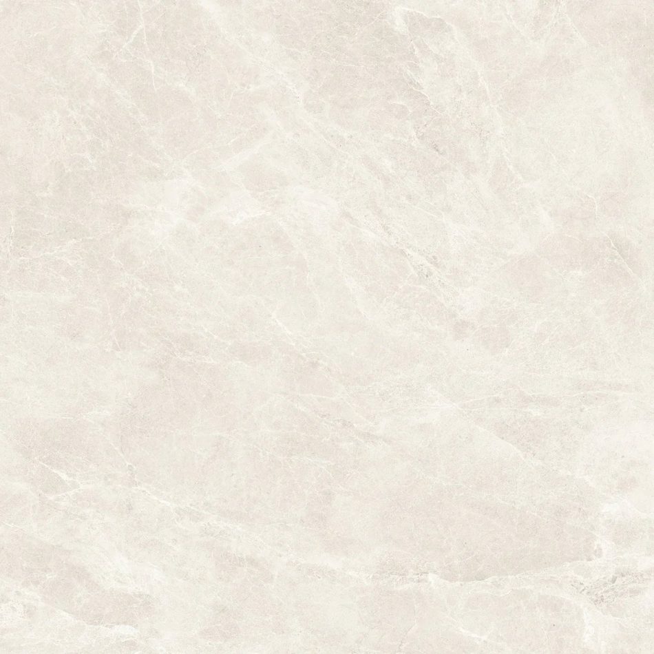 A premium, low-variation marble look featuring a warm ivory base with delicate, feathery micro-veining. Designed to deliver a seamless, airy, and sophisticated aesthetic for modern minimalist or classic interiors