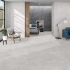24x48 concrete look floor tile Indeed in an open living