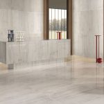 a Spa picture with a polished porcelain tile in cream tones