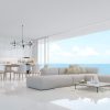 Discover the plain beauty of white with 48x48 Snow White tile.