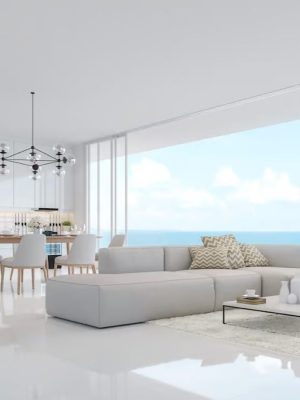 Discover the plain beauty of white with 48x48 Snow White tile.