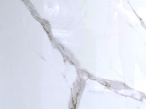48x48 Calacatta marble look budget tile