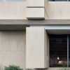 Image showing the details of Burlington Perla tile on an exterior wall