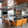 Burlington Pearl is under a dining living room in a very luxurious home
