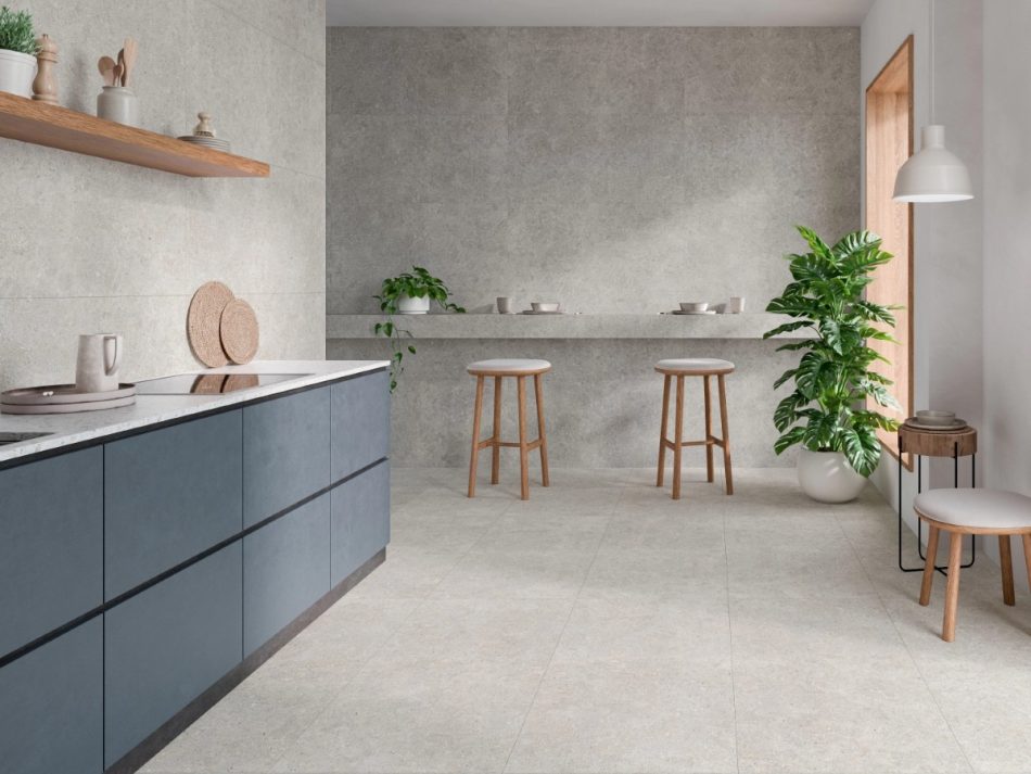 Sandstone Pearl Floor, Sandstone Grey Wall