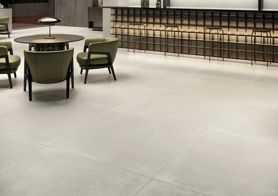 Lunar-White-48x48-colored-body-porcelain-tile-looks-like-concrete-floors