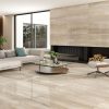 polished porcelain tile from Spain that looks like travertine is on Clearance sale.
