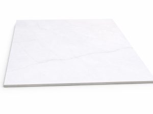 Beautiful and elegant white marble look porcelain tile Halo White Matte