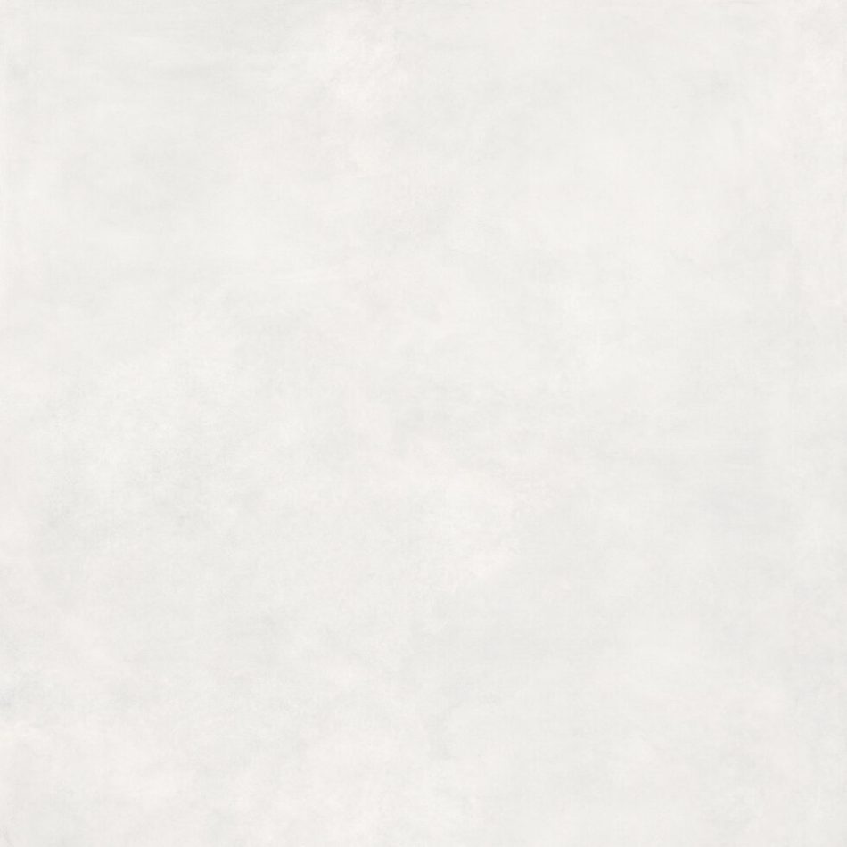 Solid White 63x63 Concrete Look Tile design