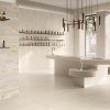 24x48 Navona Travertine White crosscut-floors and vein-cut walls