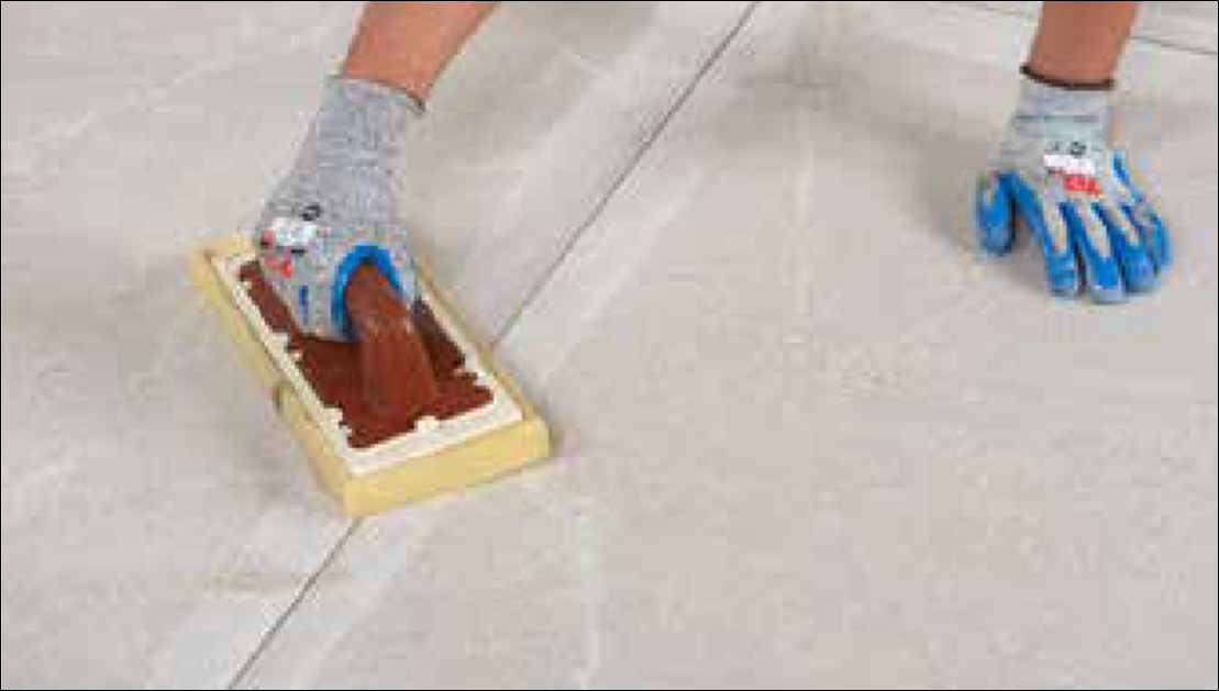 Ceramic and Porcelain Tile Installation Guide 8 applying the grout
