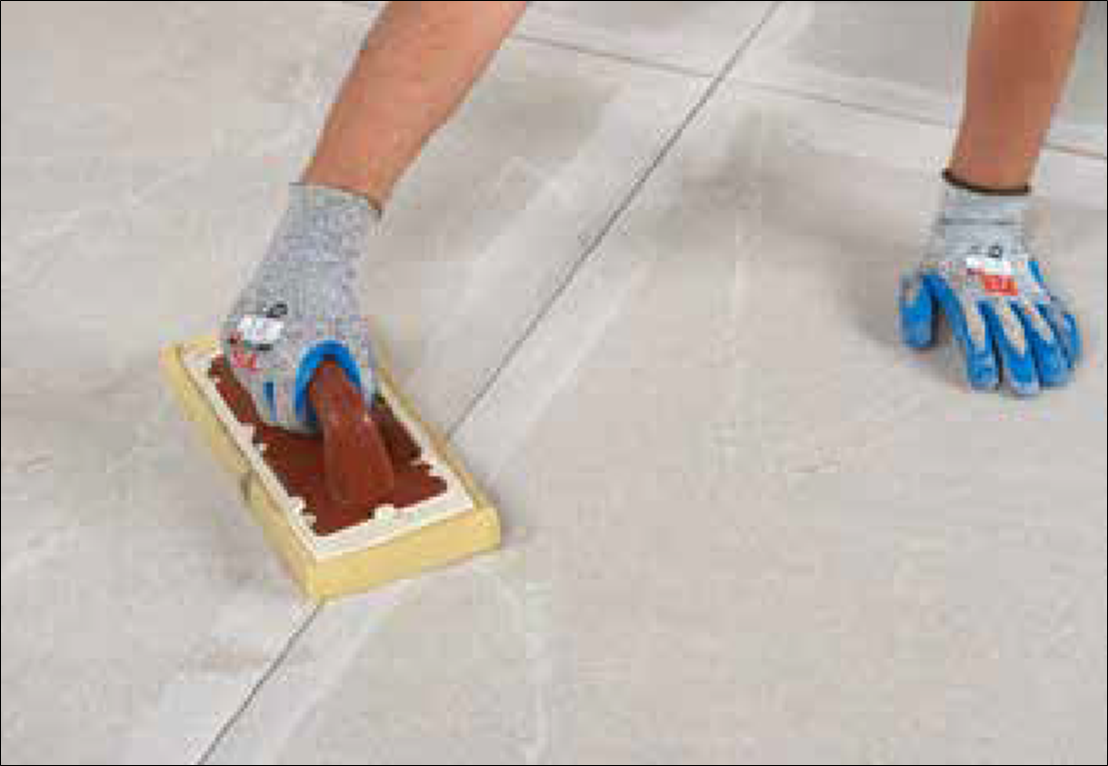 Ceramic and Porcelain Tile Installation Guide 47 cleamimg the grout