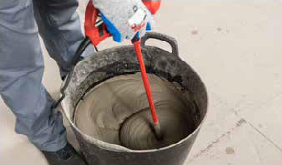 Ceramic and Porcelain Tile Installation Guide 38 preparing the adhesive for installation