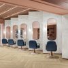 Italgraniti Statuarietto polished porcelain tile used as wall tile in a luxury commercial interior