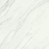 Blanco Ibiza 48×48 polished porcelain tile face with diagonal grey marble veins