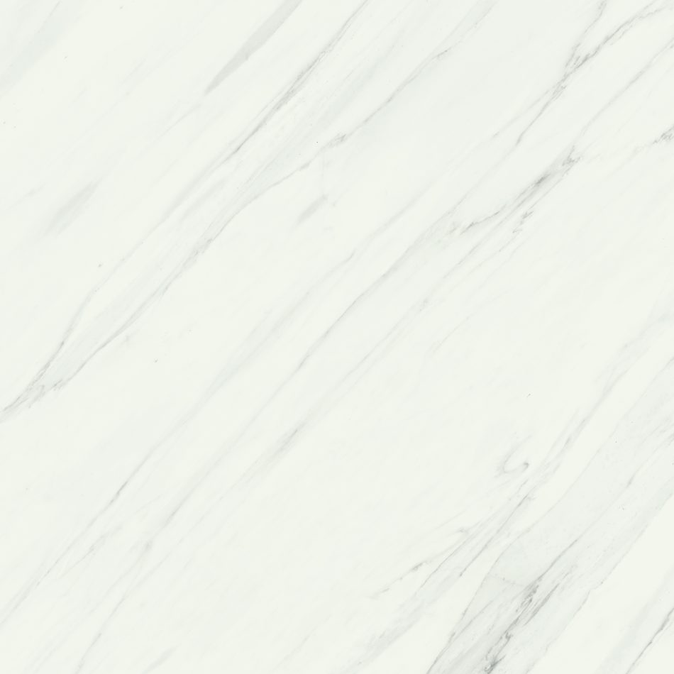 Alternate Blanco Ibiza 48×48 polished porcelain tile face with flowing grey veins