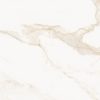 24x48 Calacatta Puro polished porcelain tile face with bright white marble look